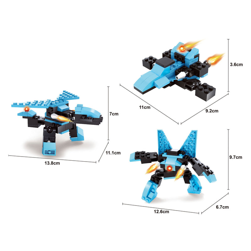 Laden Sie das Bild in Galerie -Viewer, Titans robot bouwblokjes bouwset 3-in-1