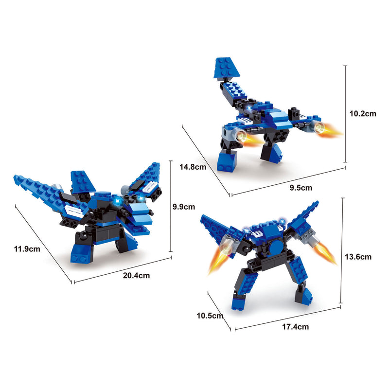 Laden Sie das Bild in Galerie -Viewer, Titans robot bouwblokjes bouwset 3-in-1