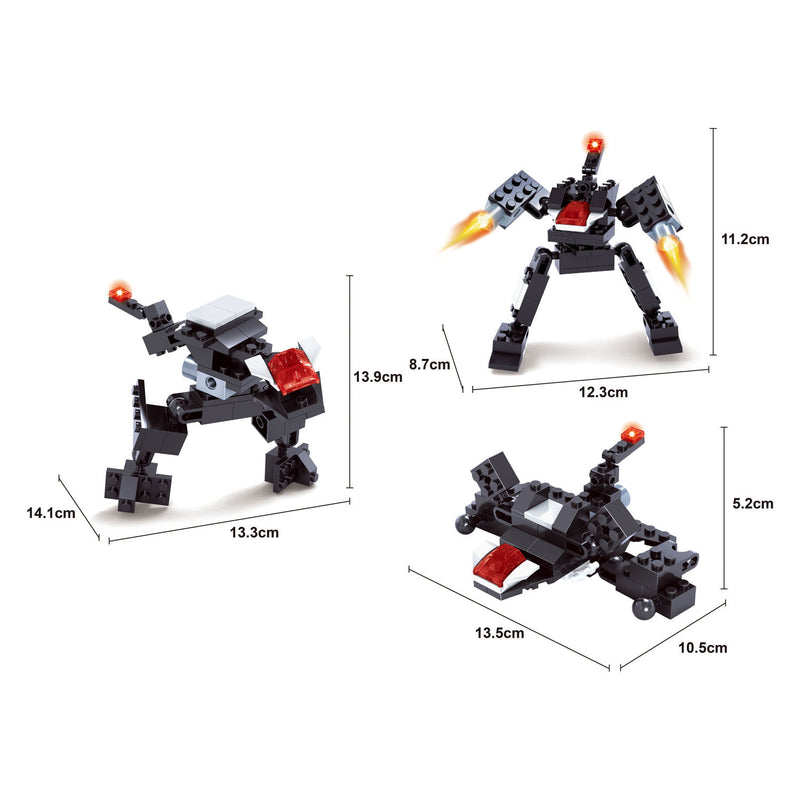 Laden Sie das Bild in Galerie -Viewer, Titans robot bouwblokjes bouwset 3-in-1