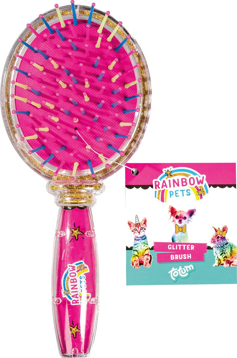 Afbeelding laden in galerijviewer, Totum rainbow pets - haarborstel