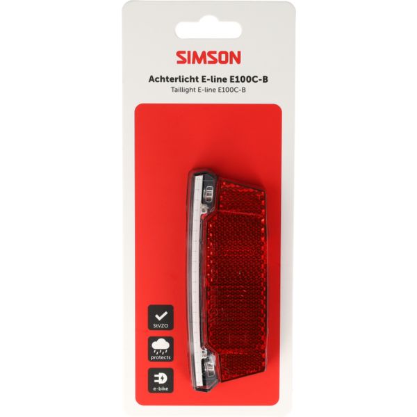 Afbeelding laden in galerijviewer, Simson aurora achterlicht e-line e100c-b