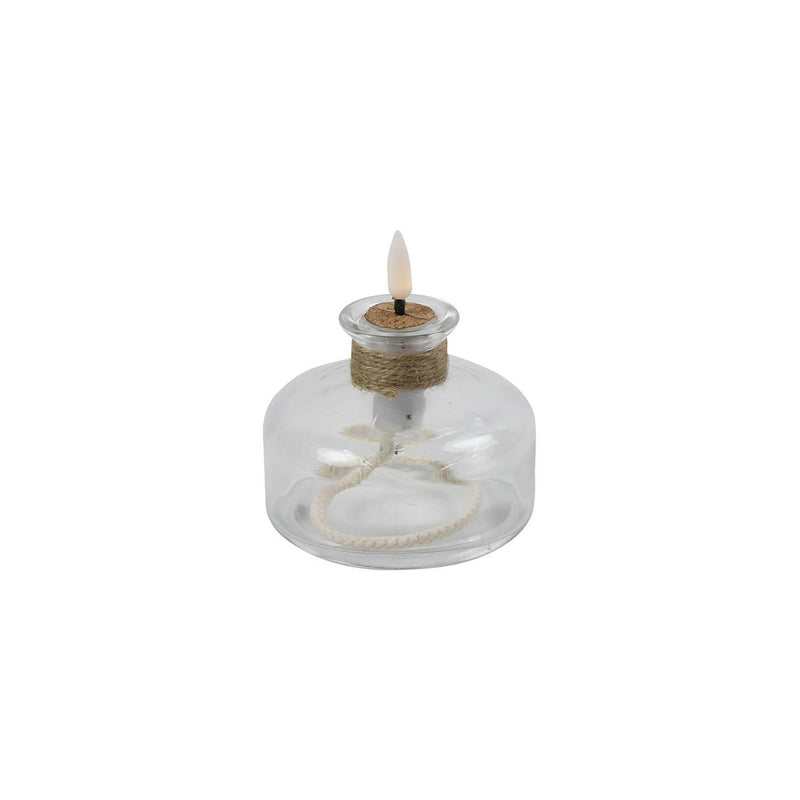 Laden Sie das Bild in Galerie -Viewer, Countryfield led olielamp lyon helder glas ø9,5xh10,2cm