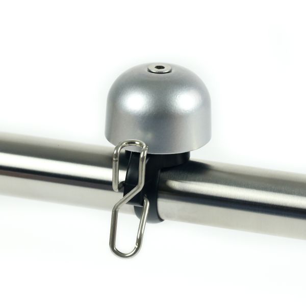 Load image into Gallery viewer, Widek bel Paperclip mini zilver op kaart 4275