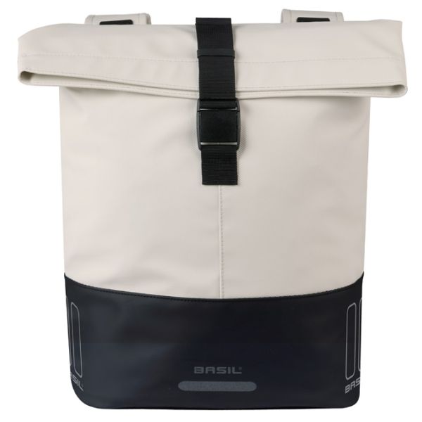 Load image into Gallery viewer, Basil b.v. tas basil cove dubbel wit zwart | 32l