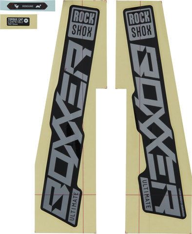 Load image into Gallery viewer, Rockshox sticker set for boxxer ultimate - 2021 model
