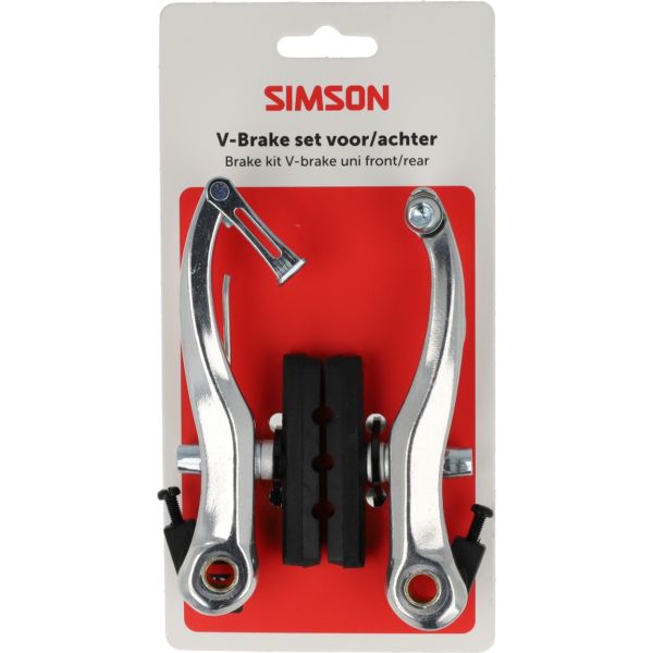 ギャラリービューアに画像をロードする, Simson v-brake remmenset geschikt als voor- en achterrem