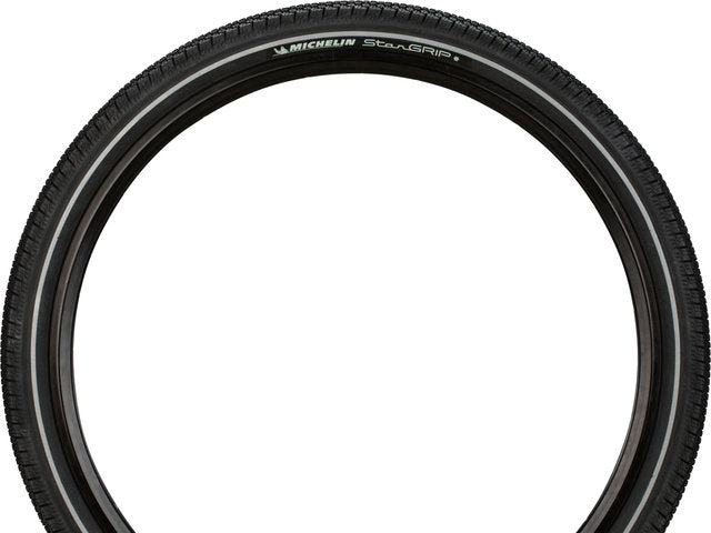 Load image into Gallery viewer, Michelin Star Grip Draadband, zwart, Protek HD anti-lek, 700x35C