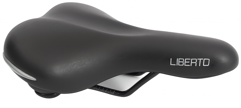 Load image into Gallery viewer, Edge fietszadel liberto - zwart (werkplaatsverpakking)