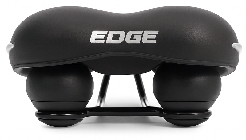 Load image into Gallery viewer, Edge fietszadel liberto - zwart (werkplaatsverpakking)