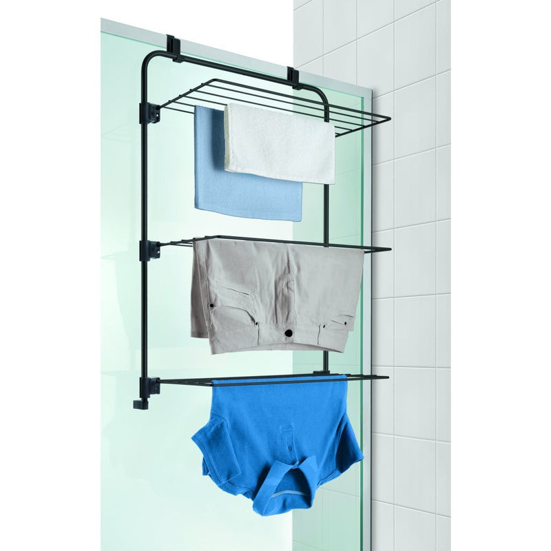 Load image into Gallery viewer, Metaltex gale droogrek 11 m drooglijn 57x31x98 cm zwart