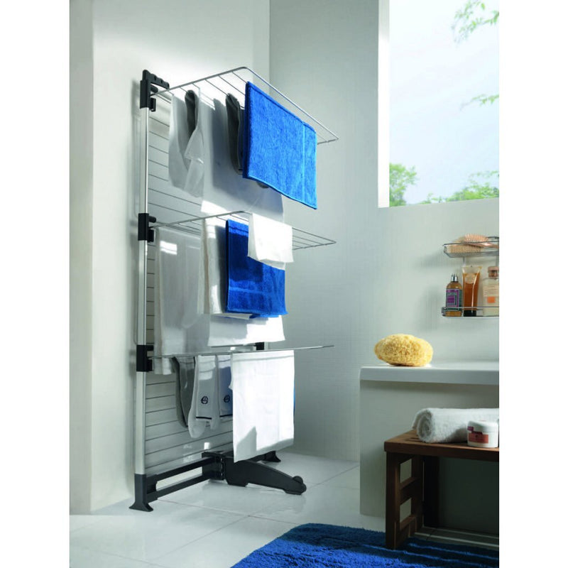 Load image into Gallery viewer, Metaltex ciclone droogtoren 40 m drooglengte zwart zilver