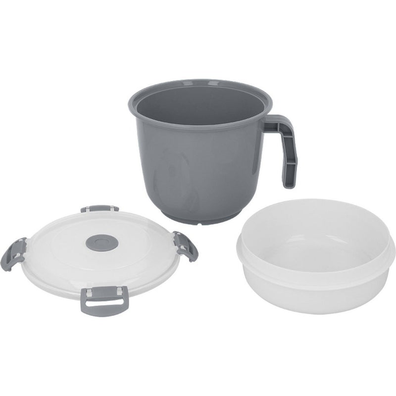 Load image into Gallery viewer, Metaltex vershoudbakje 1l grijs