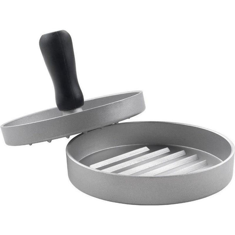 Load image into Gallery viewer, Metaltex kitchen helpers hamburgerpers 11.5 cm staal zwart