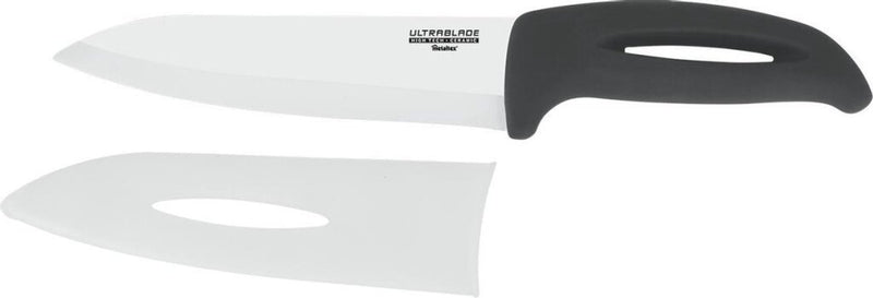 Afbeelding laden in galerijviewer, Metaltex Metaltex Ultrablade Keramisch Mes Lemmet 15cm Soft Touch Ergonomische Greep Totale lengte 27,5cm