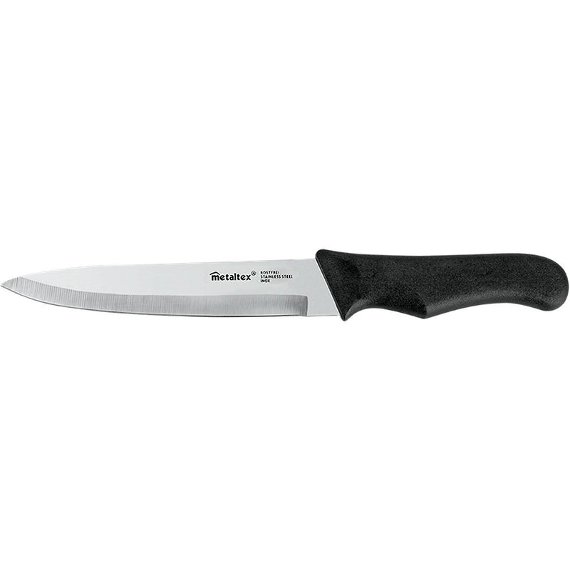 Load image into Gallery viewer, Metaltex basic line kookmes 28 cm zwart rvs