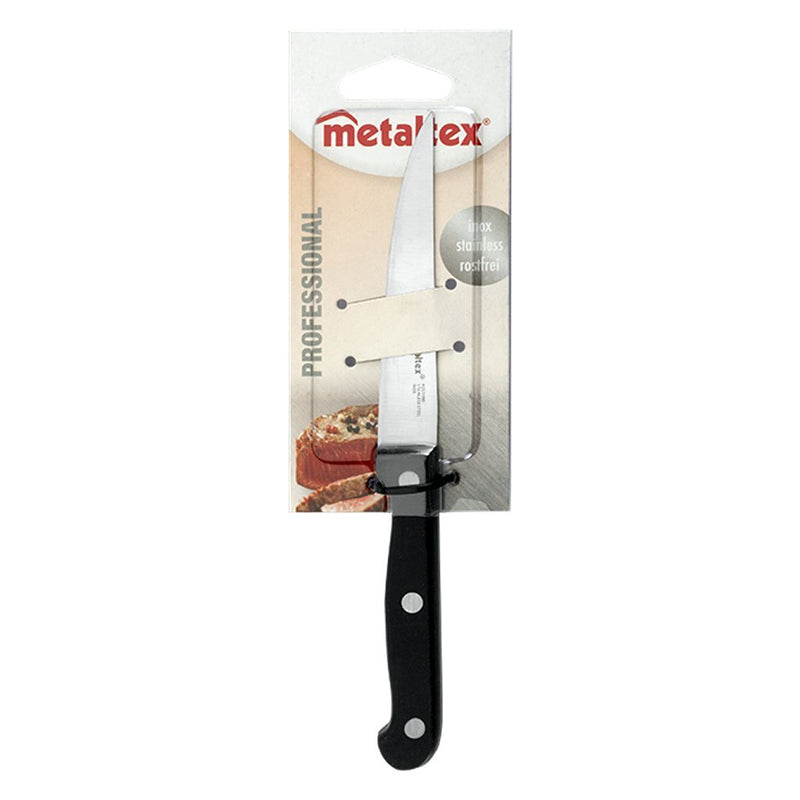 Load image into Gallery viewer, Metaltex professional steakmes 21 cm rvs zwart