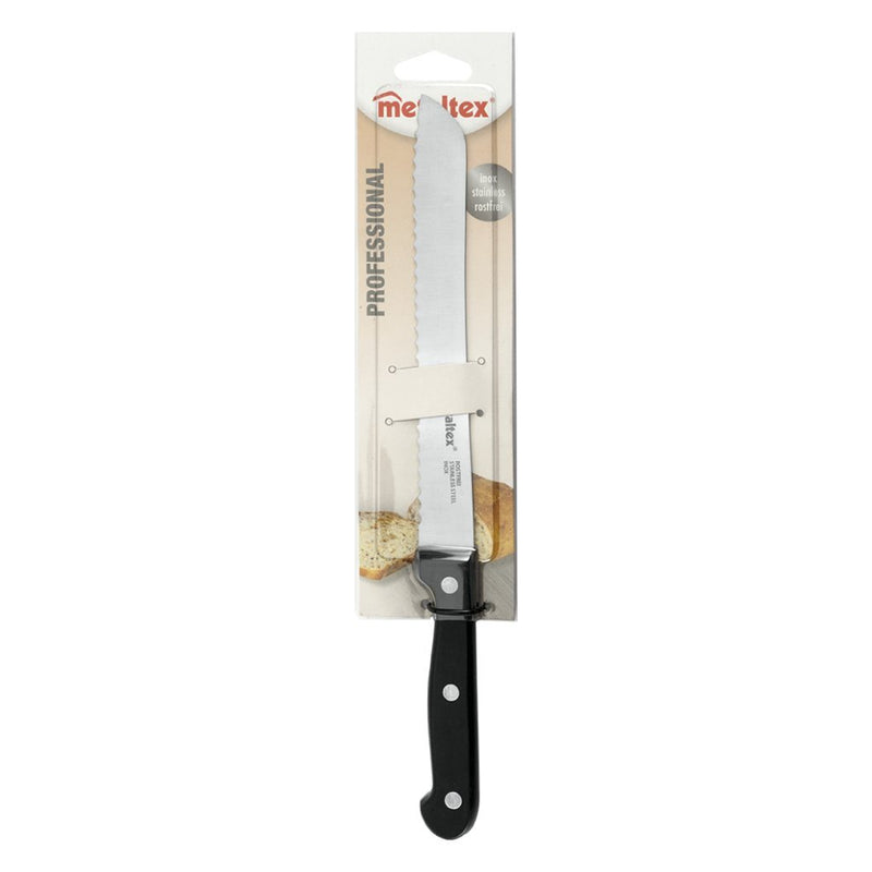Load image into Gallery viewer, Metaltex professional broodmes 32.5 cm zwart rvs