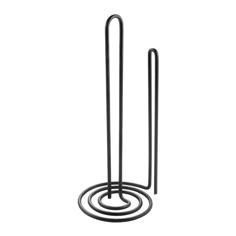 Load image into Gallery viewer, Metaltex keukenrolhouder 15x32 cm zwart