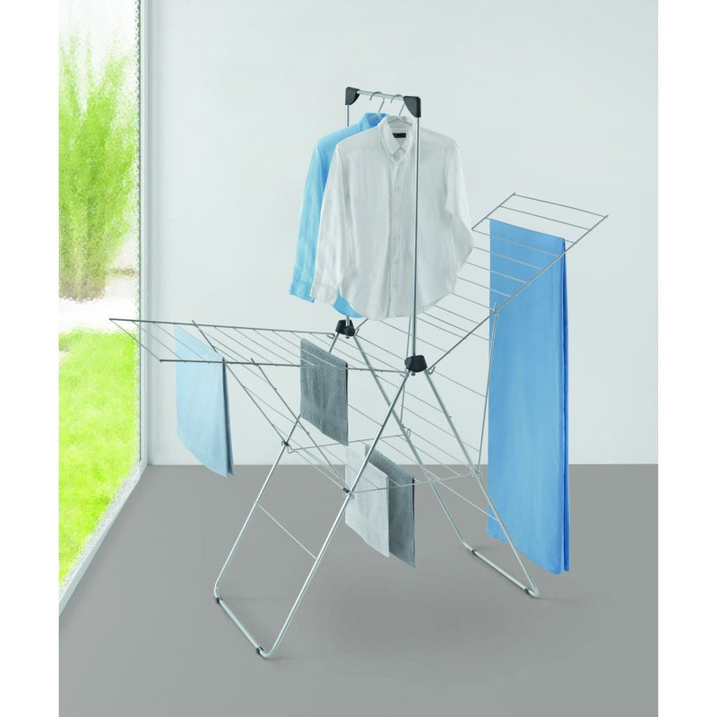 Load image into Gallery viewer, Metaltex monsoon droogrek 30 m drooglengte zilver