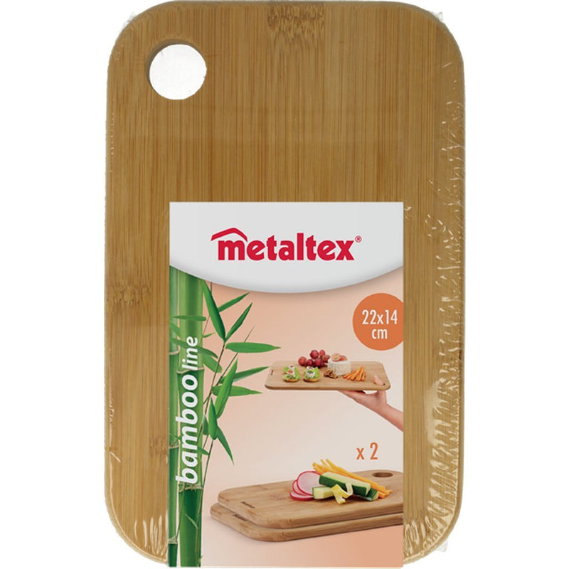Load image into Gallery viewer, Metaltex bambooplanken 22x14x1 cm 2 stuks