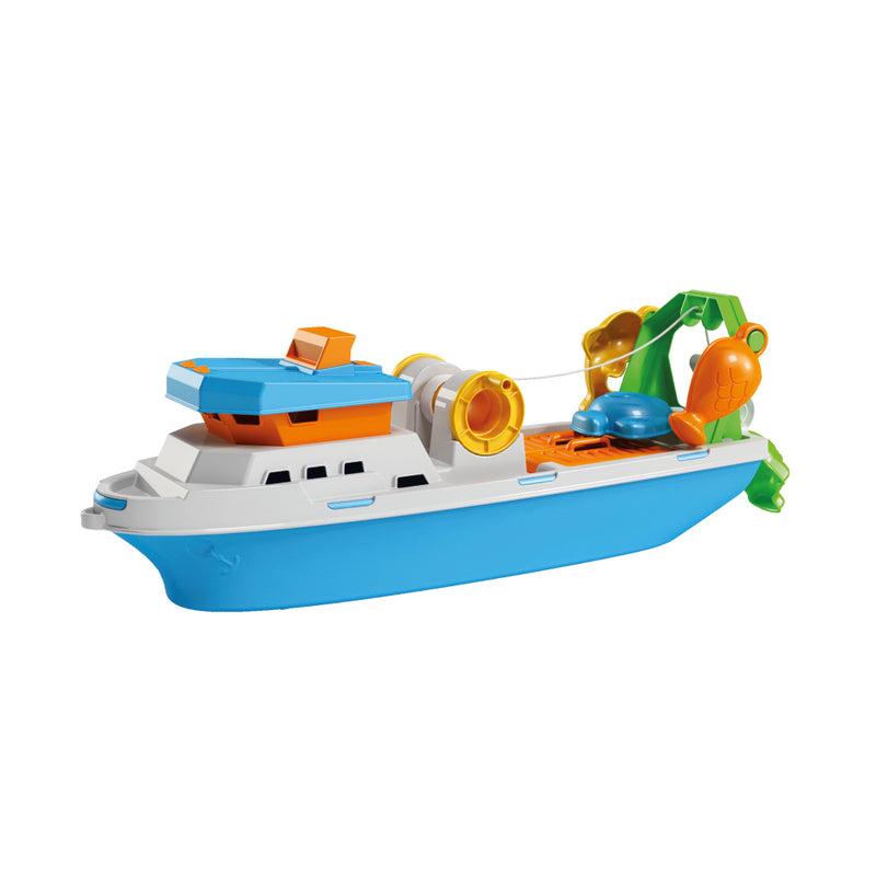 Load image into Gallery viewer, Basic vissersboot + 3 vormpjes 40 cm
