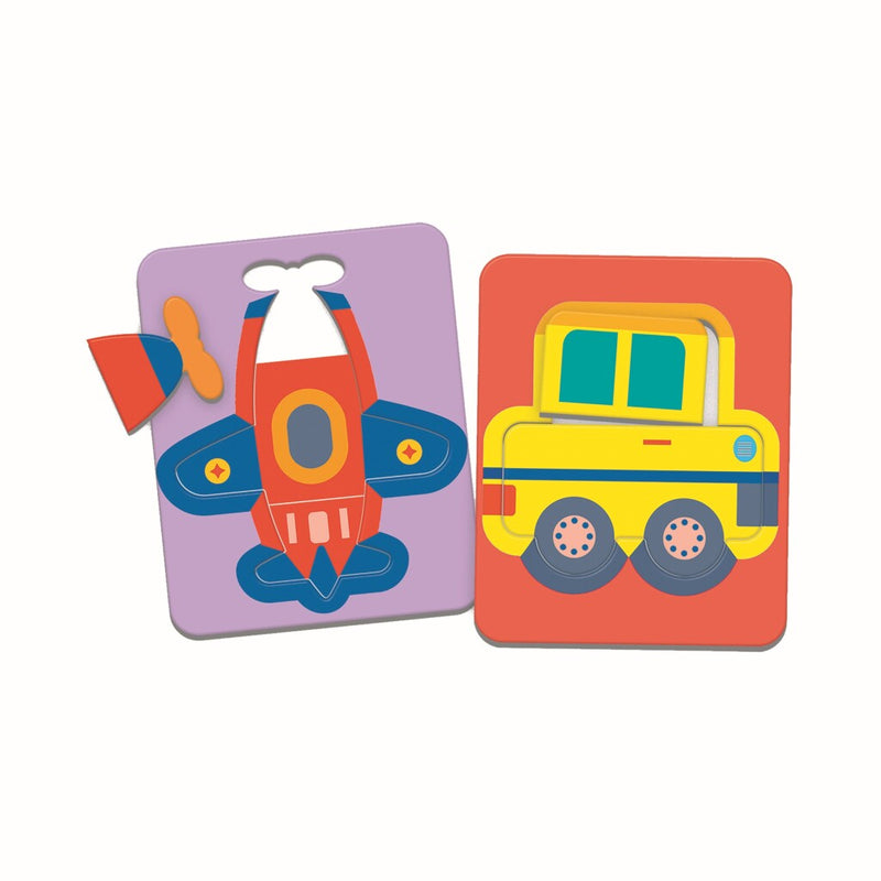Load image into Gallery viewer, Clementoni little match fun vehicles