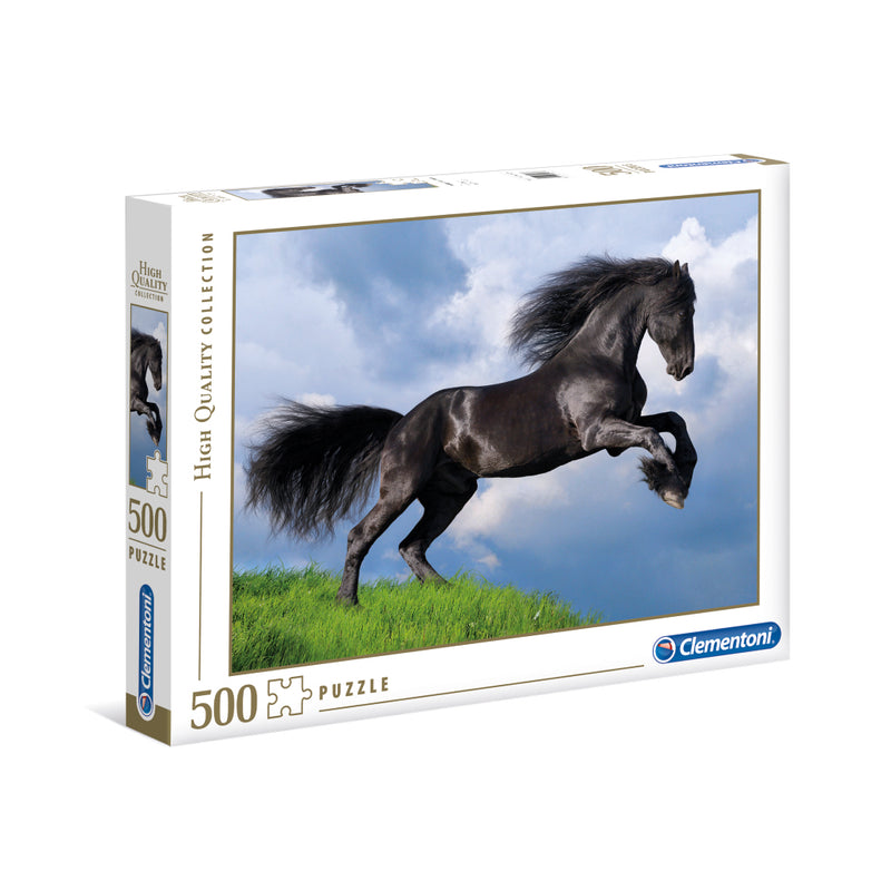 Load image into Gallery viewer, Clementoni high quality collection puzzel fries paard 500 stukjes