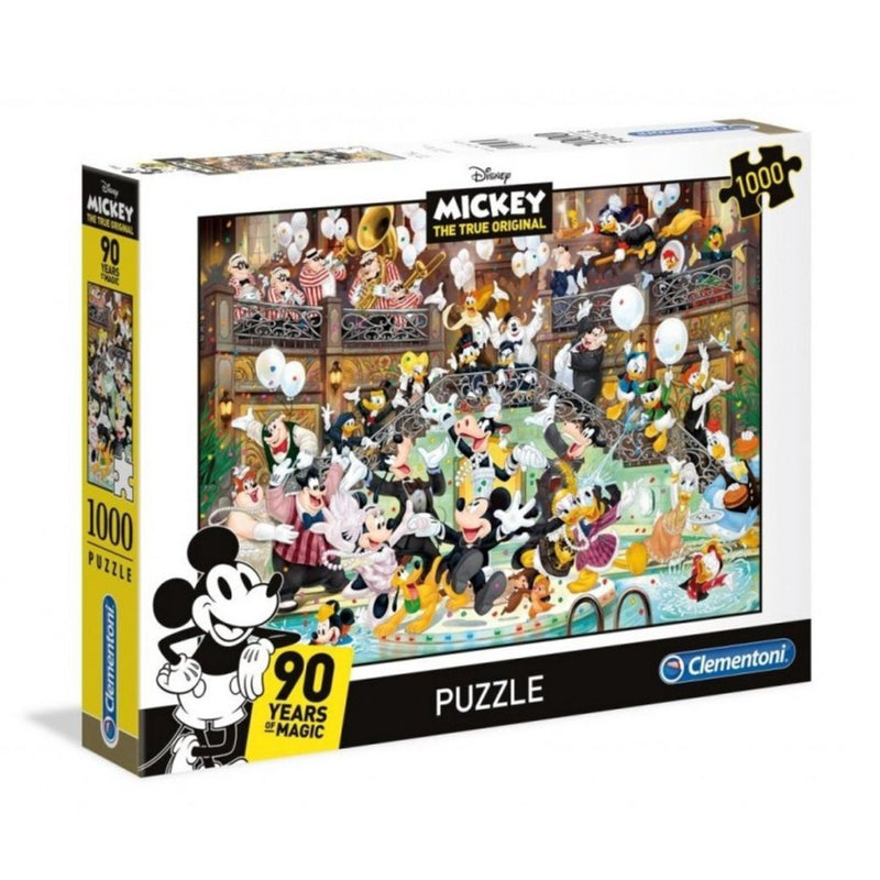 Load image into Gallery viewer, Clementoni puzzel disney mickey 90 years of magic 1000 stukjes