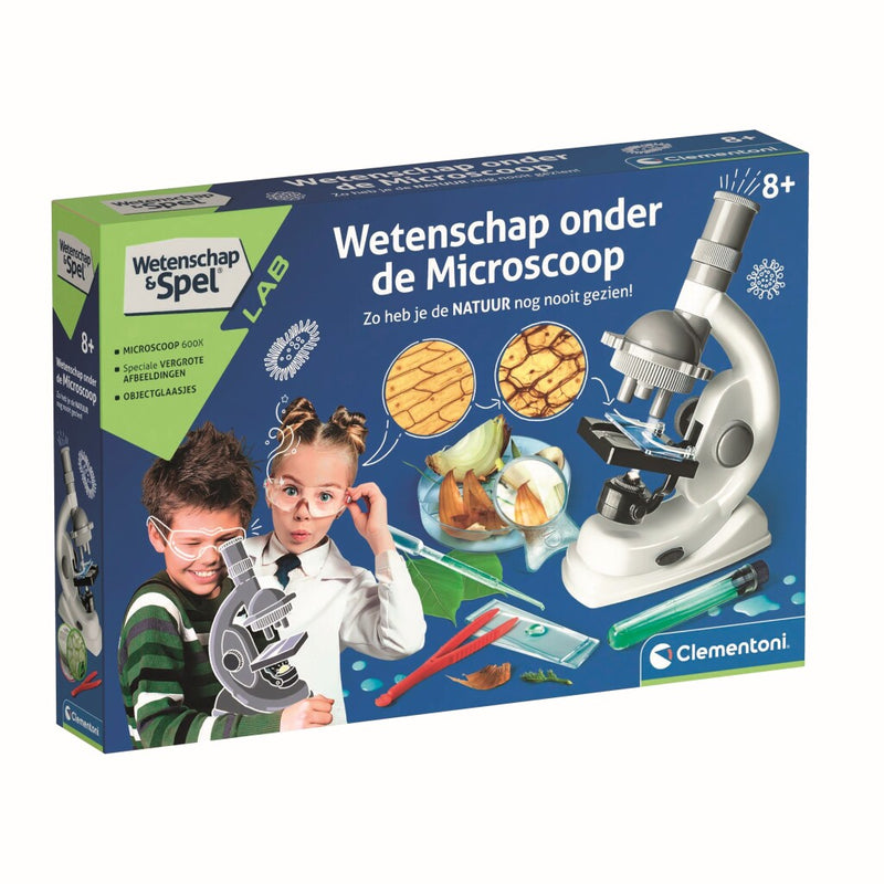 Load image into Gallery viewer, Clementoni Wetenschap Spel Wetenschappelijke Microscoop