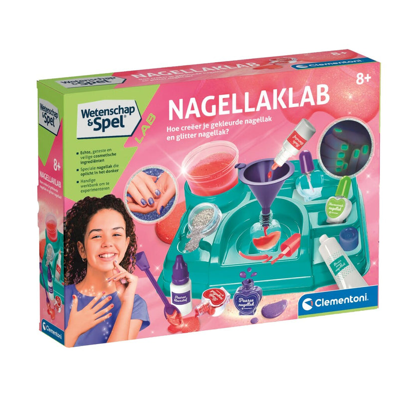 Load image into Gallery viewer, Clementoni Wetenschap Spel Nagellaklab
