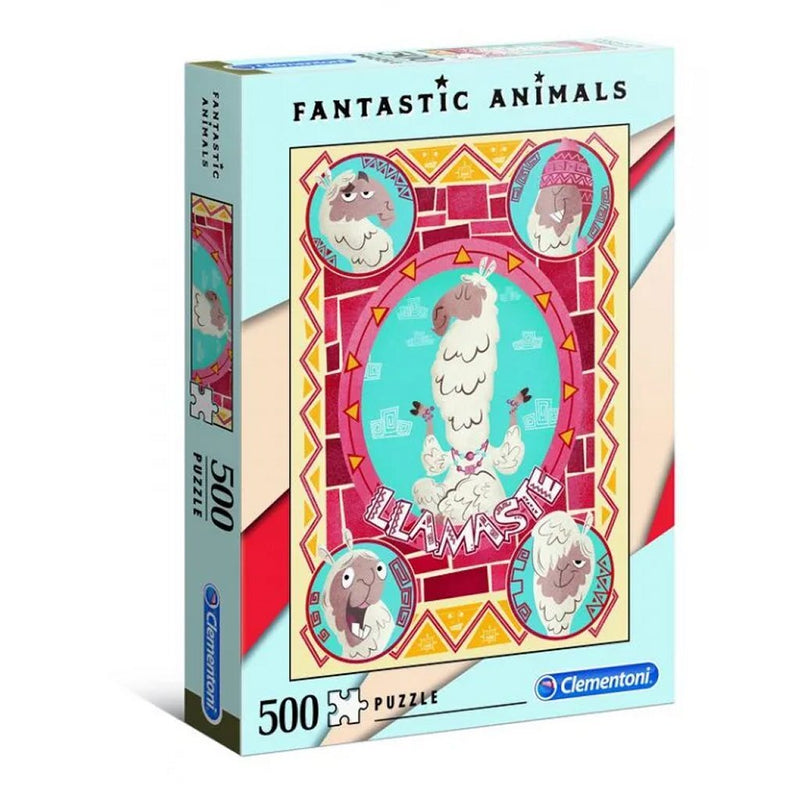 Laden Sie das Bild in Galerie -Viewer, Clementoni fantastic animals puzzel 500 stukjes