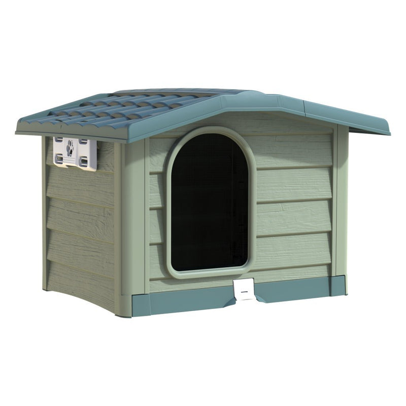 Load image into Gallery viewer, Bama pet cuccia hondenhok 89x75x62 cm groen
