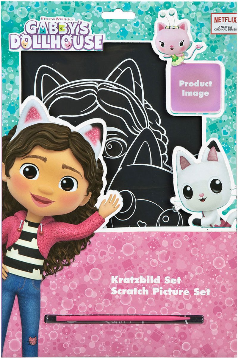Afbeelding laden in galerijviewer, Undercover van der meulen gabby's dollhouse kraskaarten set - creatieve speelset.