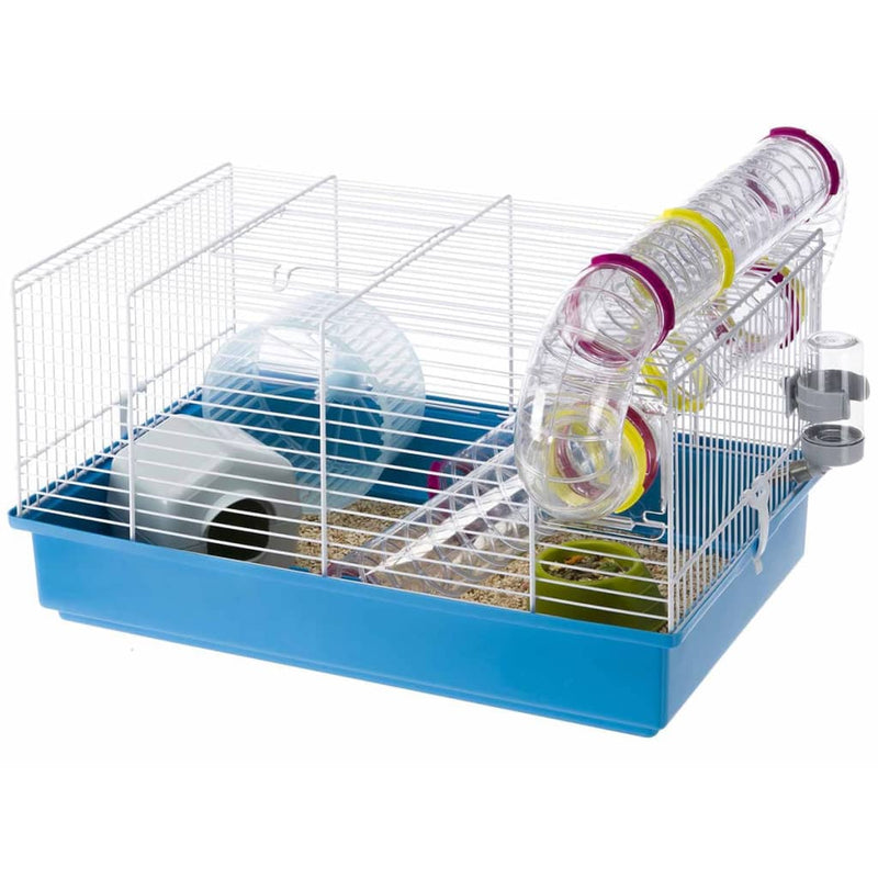 Laden Sie das Bild in Galerie -Viewer, Ferplast hamsterkooi paula 46x29,5x24,5 cm blauw 57906411