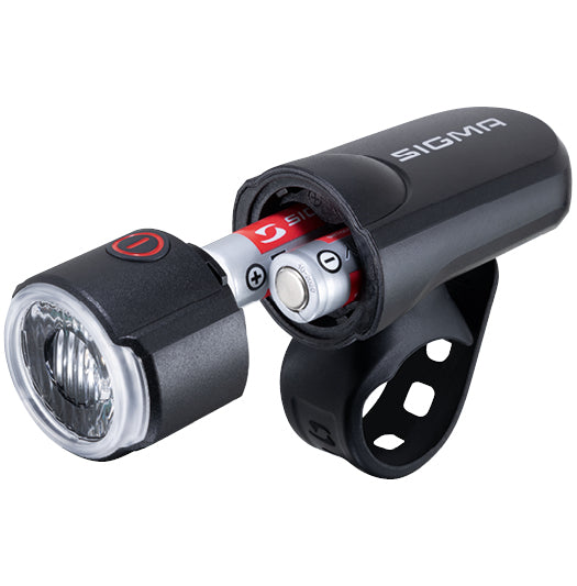 Load image into Gallery viewer, Sigma aura 30 koplamp led 30 lux batterij zwart 15950