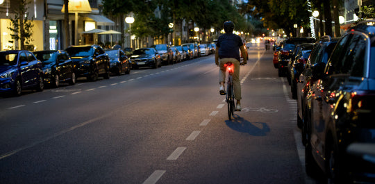 Load image into Gallery viewer, Sigma curve achterlicht led op batterij aan uit 17450