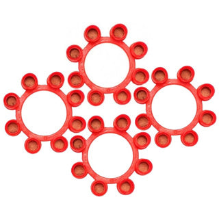 Load image into Gallery viewer, Johntoy klappertjes 8 shots met 12 ringen op kaart