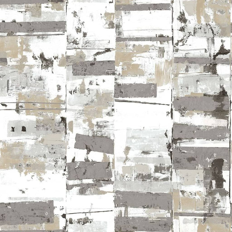 Load image into Gallery viewer, Noordwand Noordwand Behang Friends Coffee Industrial Weathered metallic beige