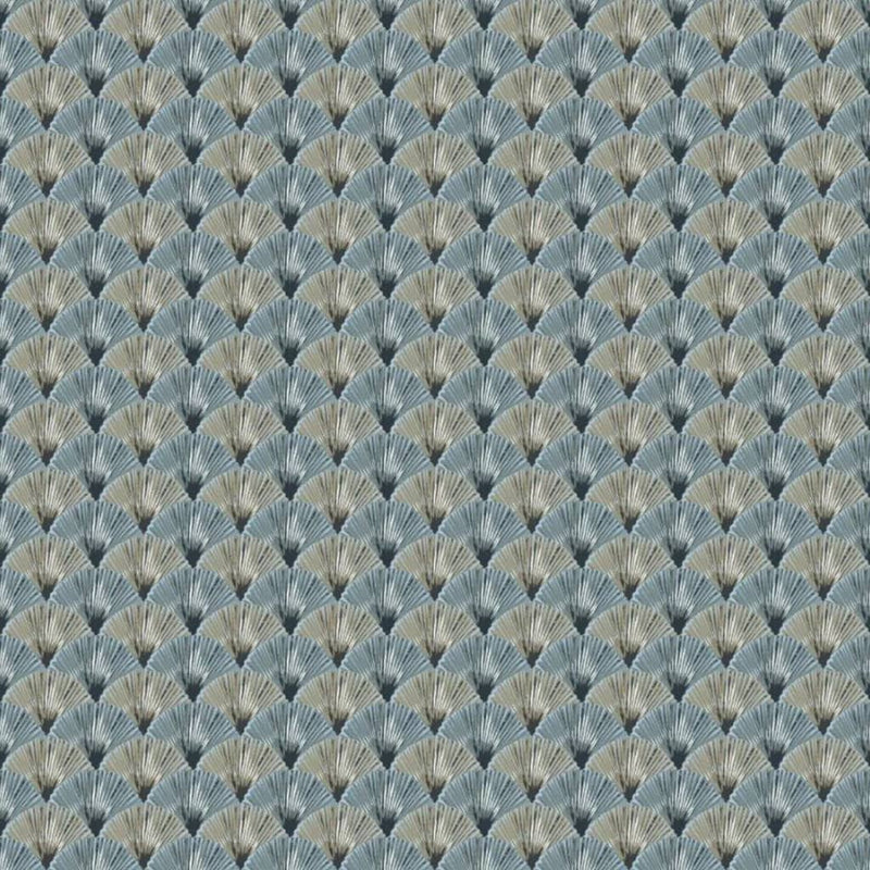 Load image into Gallery viewer, Noordwand behang topchic fans blauw