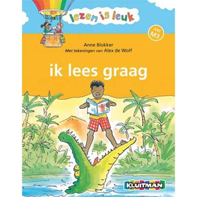 Load image into Gallery viewer, Kluitman lezen is leuk - ik lees graag avi-m3
