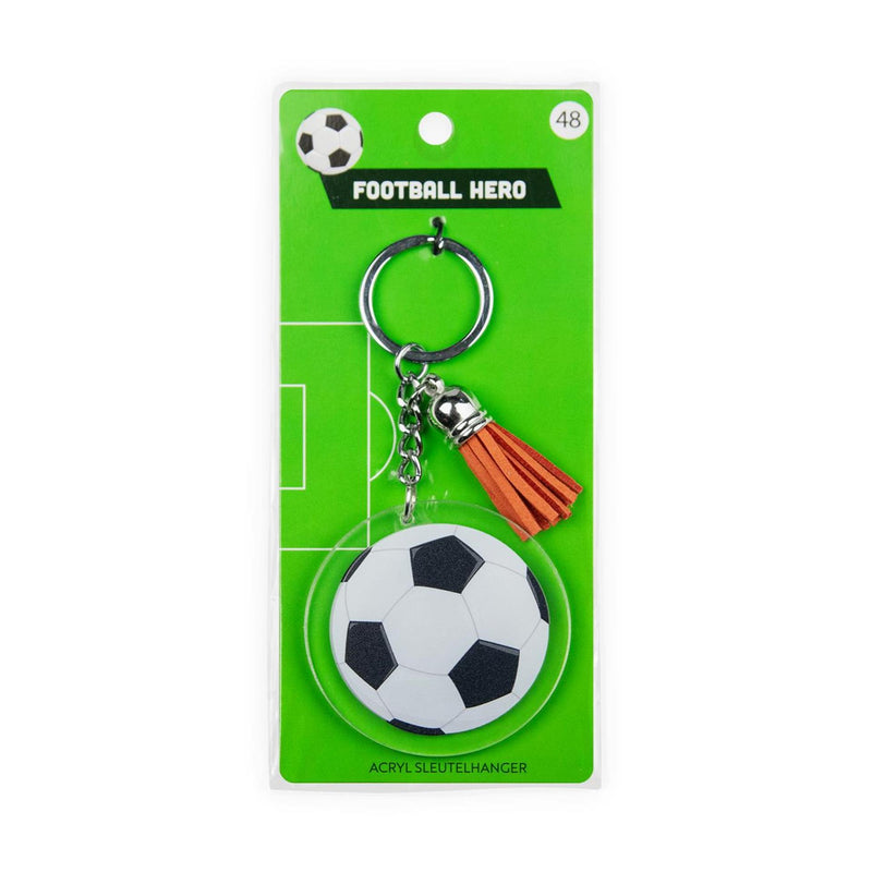 Cargue la imagen en el visor de la galería, Paperdreams sleutelhanger- voetbal acryl 6,5x13,5cm