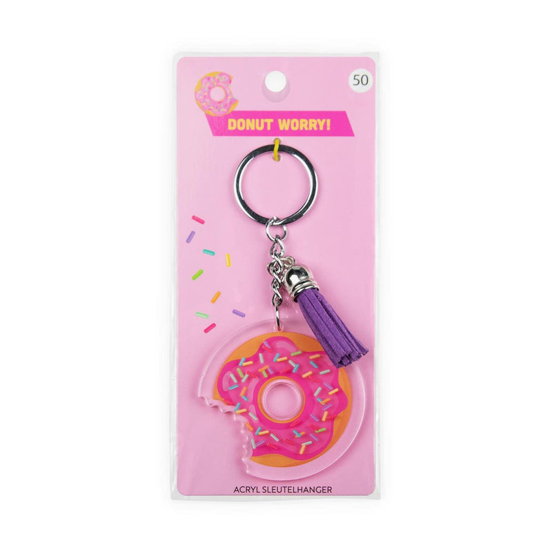 ギャラリービューアに画像をロードする, Paperdreams sleutelhanger- donut acryl 6,5x13,5cm