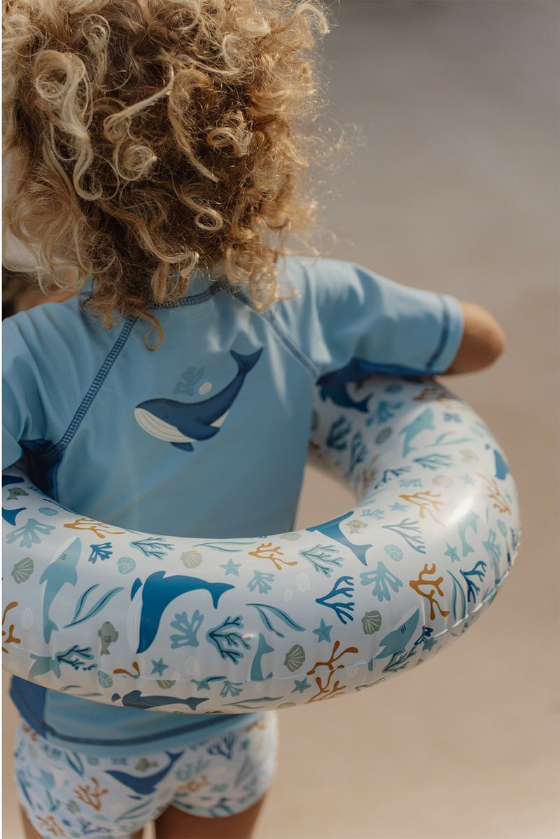 Afbeelding laden in galerijviewer, Little dutch zwemband ocean dreams blauw 50 cm