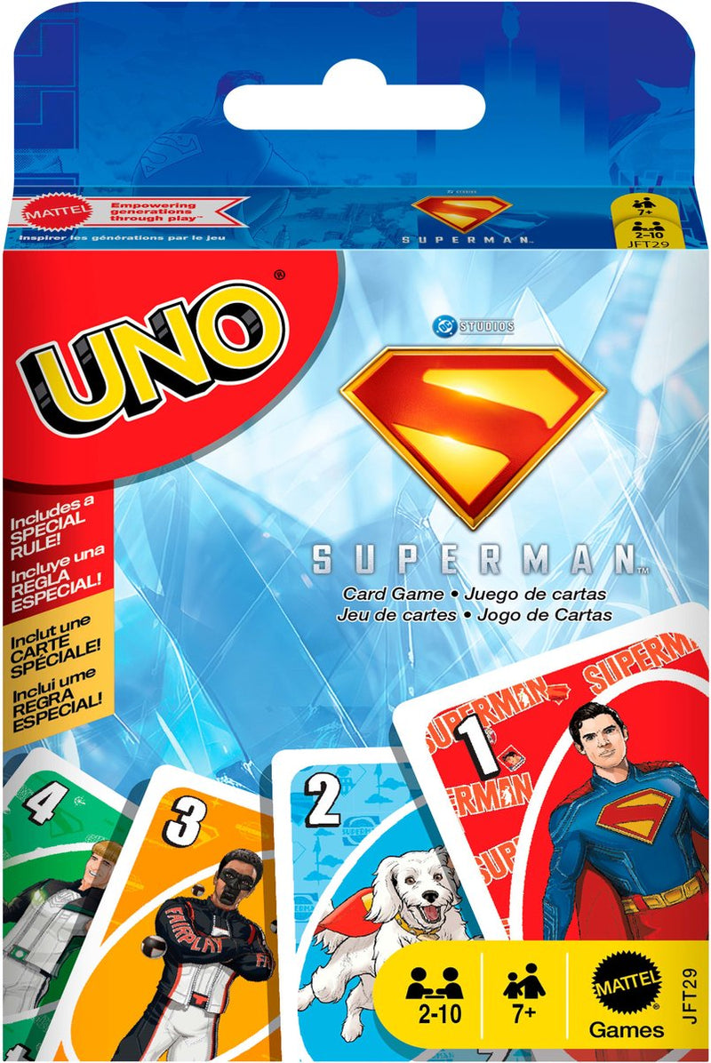 Afbeelding laden in galerijviewer, Mattel uno superman kaartspel