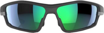 Mirage zonnebril zwart grijs lens green