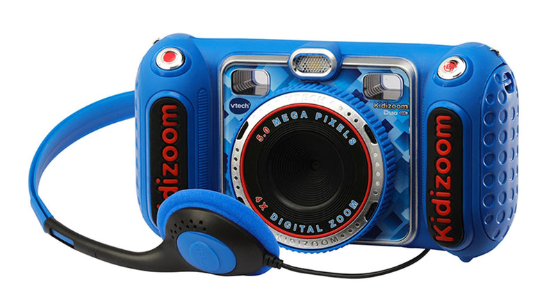 Load image into Gallery viewer, VTech KidiZoom Duo DX kindercamera blauw 4-delig