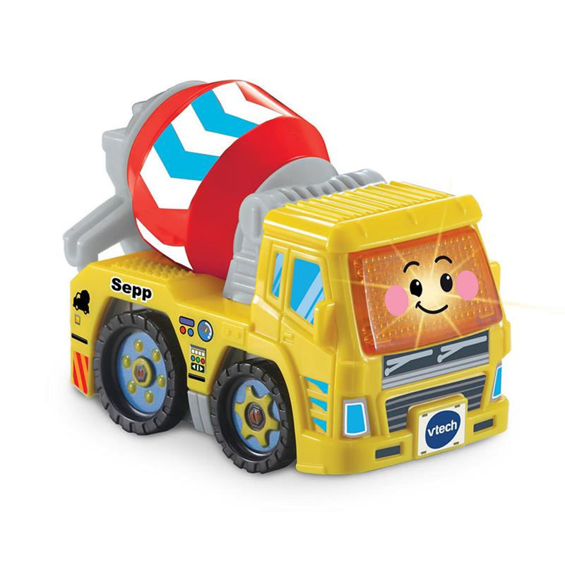 Chargez l'image dans la visionneuse de la galerie, Vtech toet toet auto's sepp cementwagen - interactief speelgoed - speelgoedvoertuig