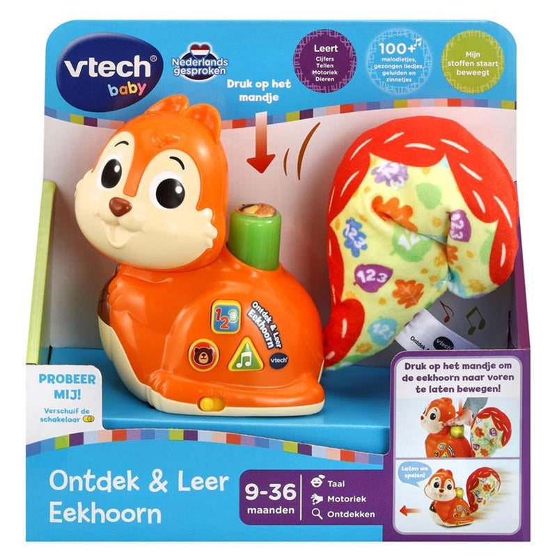 Load image into Gallery viewer, VTech Baby Ontdek Leer Eekhoorn