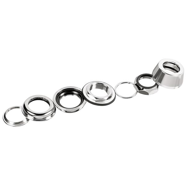 Afbeelding laden in galerijviewer, Ergotec - Balhoofdset 1 1 8 Ergotec A118SGK semi-geïntegreerd met draad - zilver