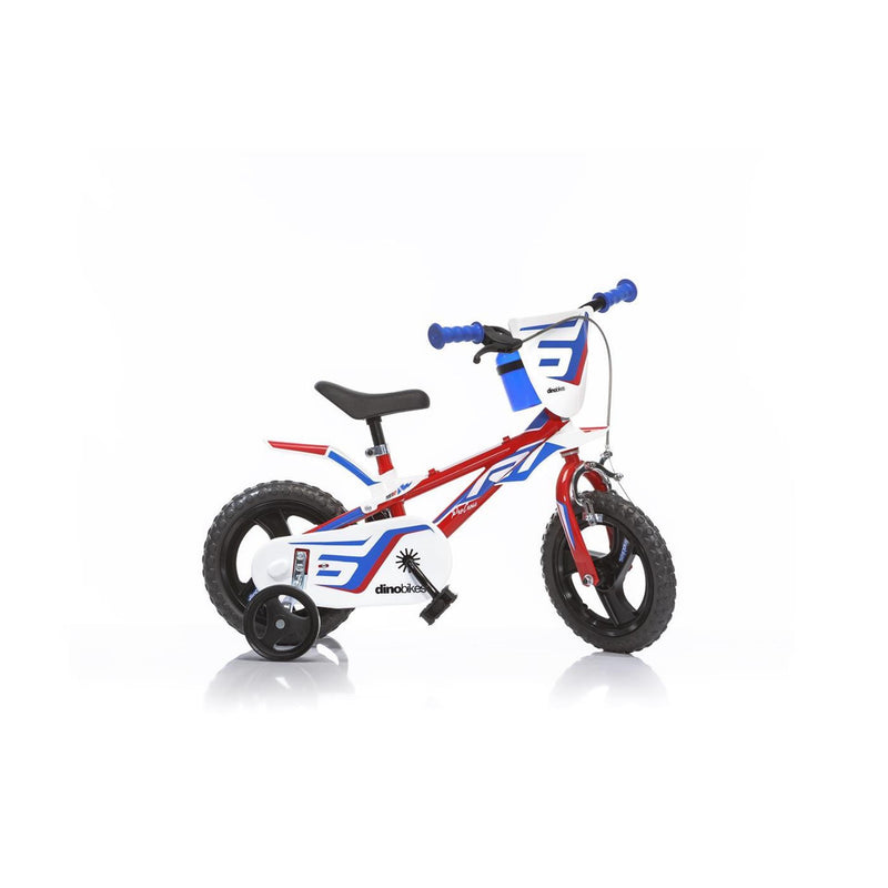 Load image into Gallery viewer, Dino bikes dino jongensfiets r1 12 inch rood blauw